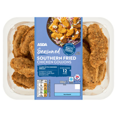 Seasoned Southern Fried Chicken Goujons 300g thumbnail 2