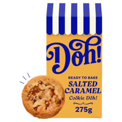 Doh! Ready to bake Salted Caramel Cookie Doh 275g