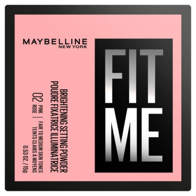 Maybelline, Fit Me Loose Powder, 02 Pink Rose, 15g