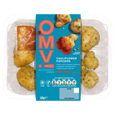 OMV! Cauliflower Popcorn 225g thumbnail 2