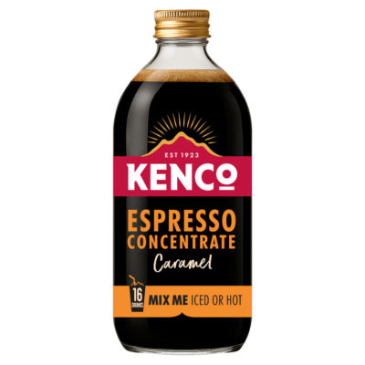 KENCO ICED HOT ESPRESSO CONCENTRATE CARAMEL 485ML