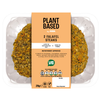 Plant Based by 2 Falafel Steaks 270g thumbnail 2