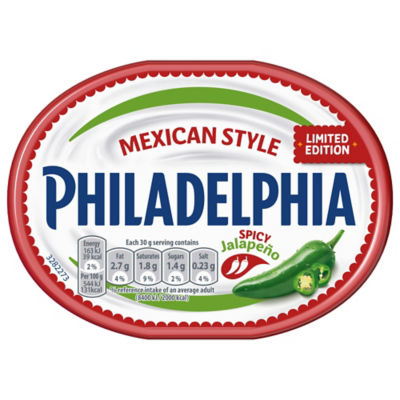 Philadelphia Mexican Style Spicy Jalapeno Limited Edition Cheese 165g