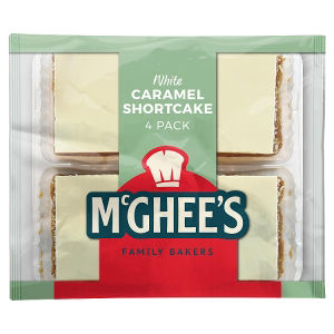 4 White Caramel Shortcake
