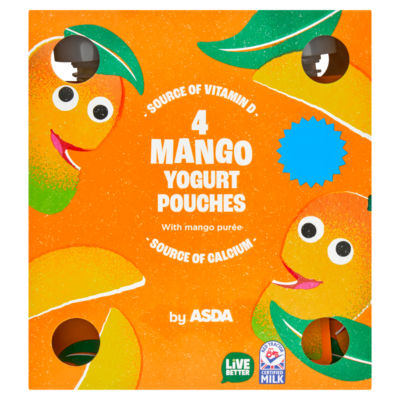Mango Yogurt Pouches 320g (4 x 80g)
