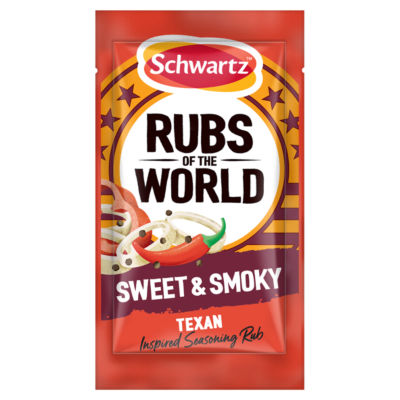 SCHWARTZ RUBS OF THE WORLD SWEET & SMOKY TEXAN SEASONING RUB