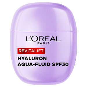 L'Oreal Paris Revitalift Filler Plumping Glass-Skin Aqua-Fluid SPF30 with Hyaluronic Acid, 40ml thumbnail 2
