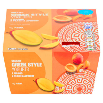 Creamy Greek Style Yogurts 500g (4 x 125g) thumbnail 2