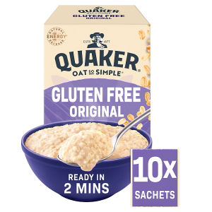 Quaker Oat So Simple Gluten Free Original Sachets 10 Sachets 350G