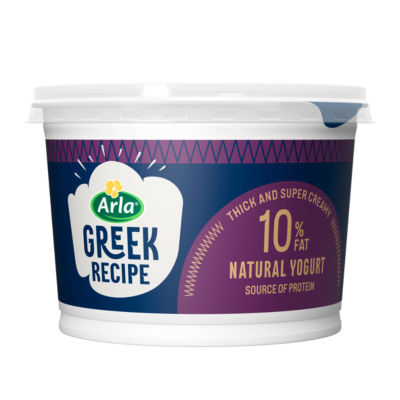 Greek Recipe 10% Fat Natural Yogurt 450g
