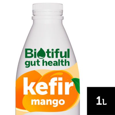 Gut Health Kefir Milk Drink Mango 1 Litre thumbnail 2