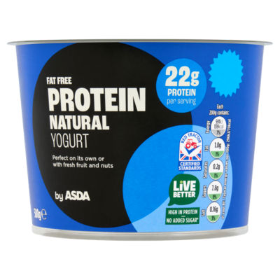 Fat Free Protein Natural Yogurt 500g thumbnail 2
