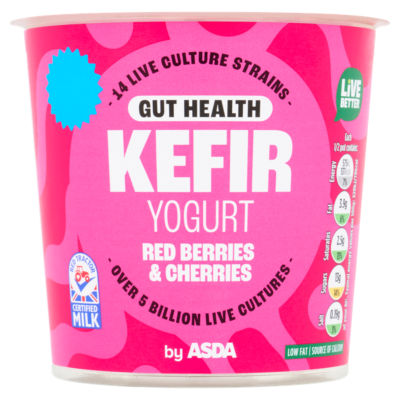 Red Berries & Cherries Kefir Yogurt 350g thumbnail 2