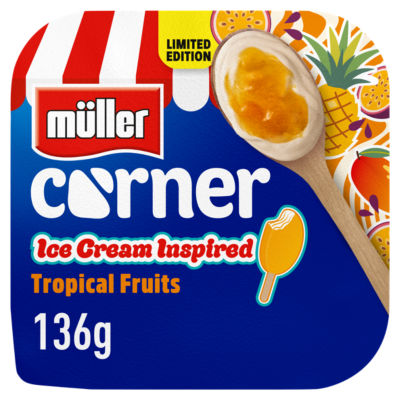 Corner Limited Edition Ice Cream Inspired Tropical Fruits 136g thumbnail 2