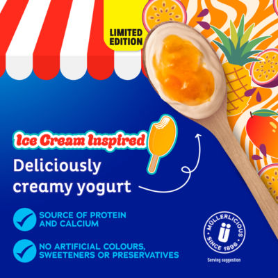 Corner Limited Edition Ice Cream Inspired Tropical Fruits 136g thumbnail 3