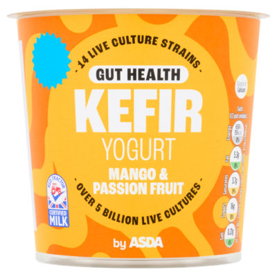 Kefir Mango & Passion Fruit Yogurt 350g thumbnail 2