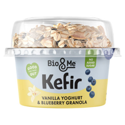 Kefir Vanilla Yoghurt & Blueberry Granola 150g thumbnail 2