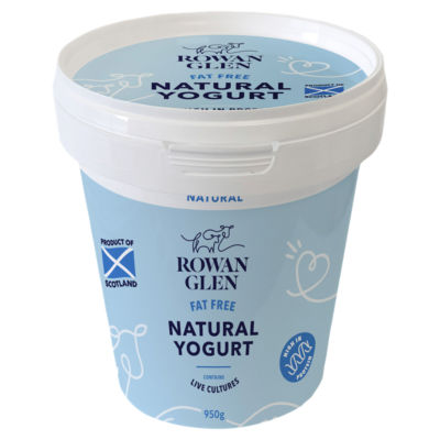 Natural Fat Free Yogurt 950g