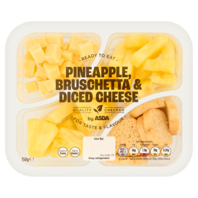 Pineapple, Bruschetta & Diced Cheese 150g