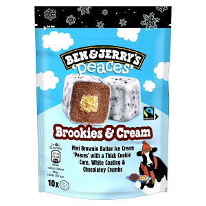 Ben & Jerry's Brookies & Cream 'Peaces' 160ml