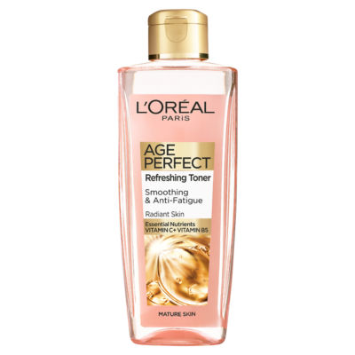 L'Oreal Paris Age Perfect Smoothing & Anti Fatigue Vitamin C Refreshing Toner 200ml thumbnail 2