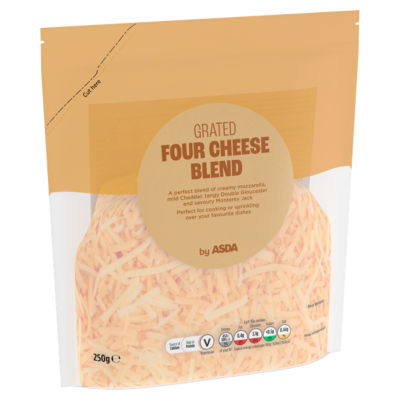 Grated Four Cheese Blend 250g