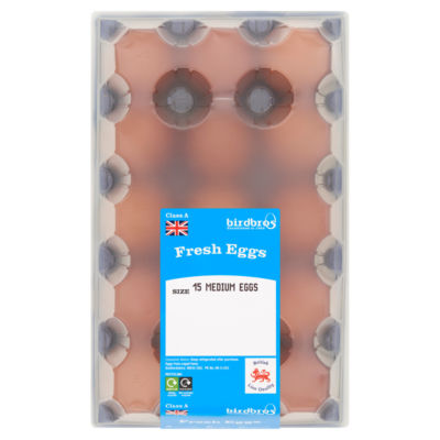 15 Fresh Medium Eggs