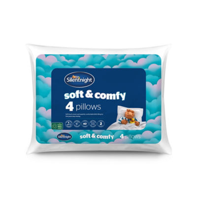 Silentnight Soft & Comfy Pillows - 4 Pack 74x46cm