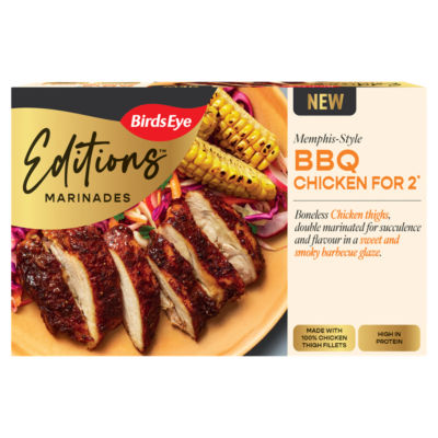 Birds Eye Editions Memphis BBQ Chicken Thigh Fillets 250g