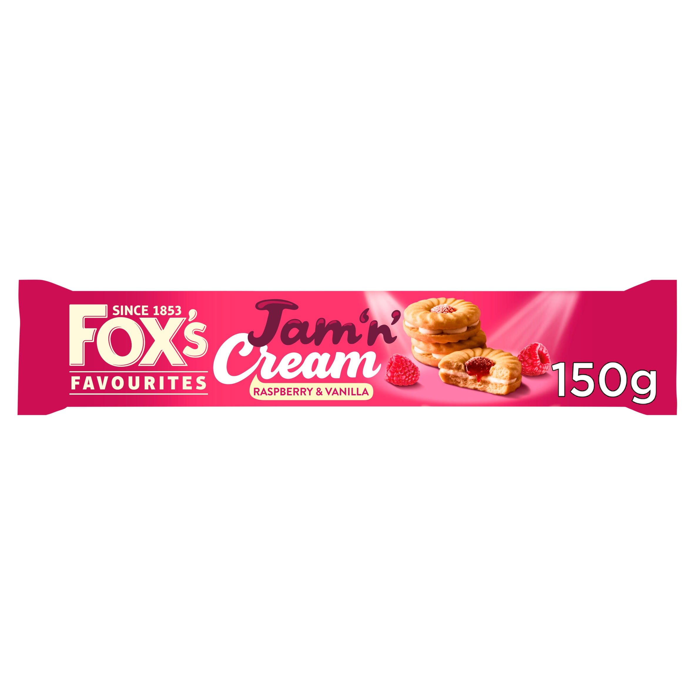 Fox's Biscuits Jam 'n Cream Rings