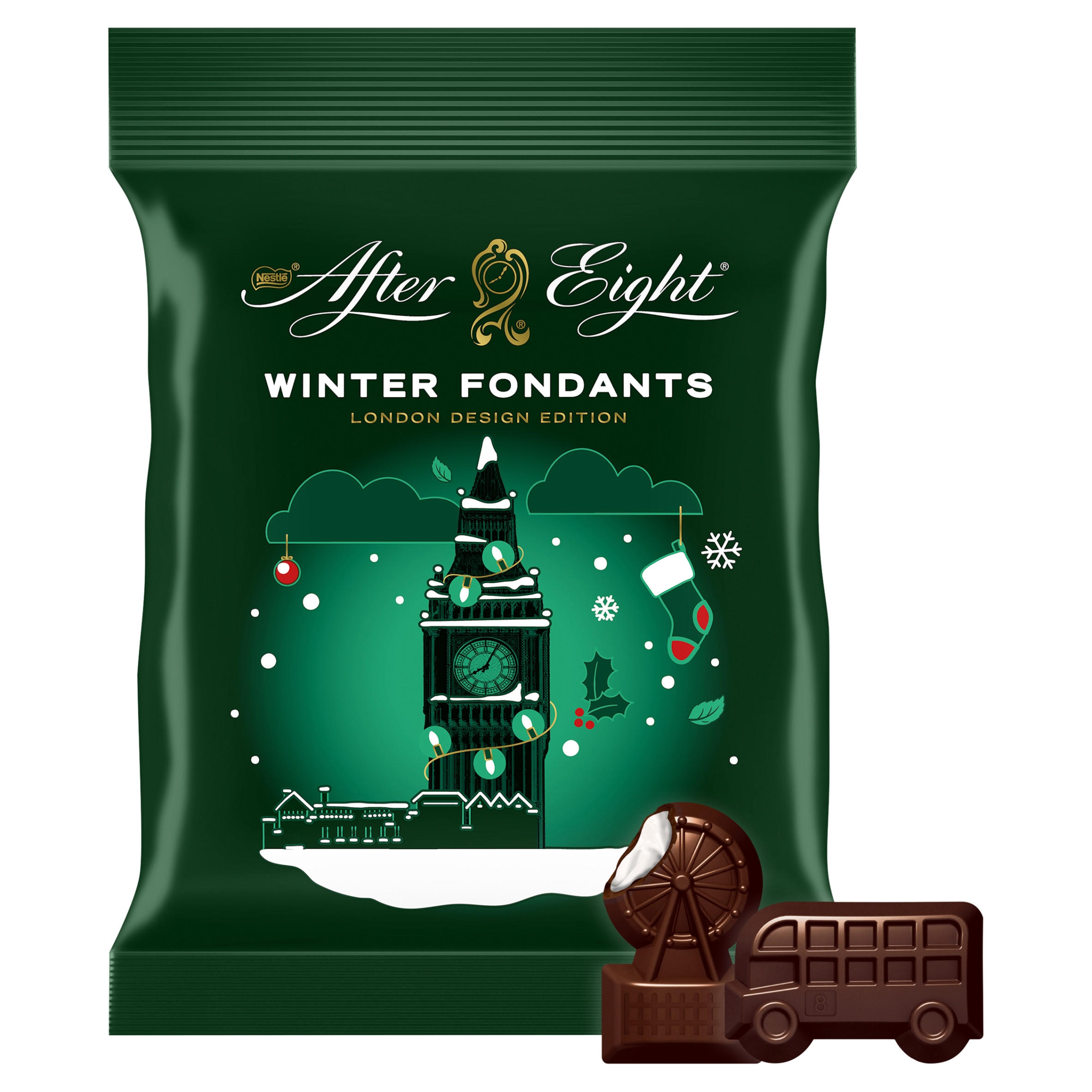 After Eight Winter Fondants Dark Mint Chocolate Bag 57g