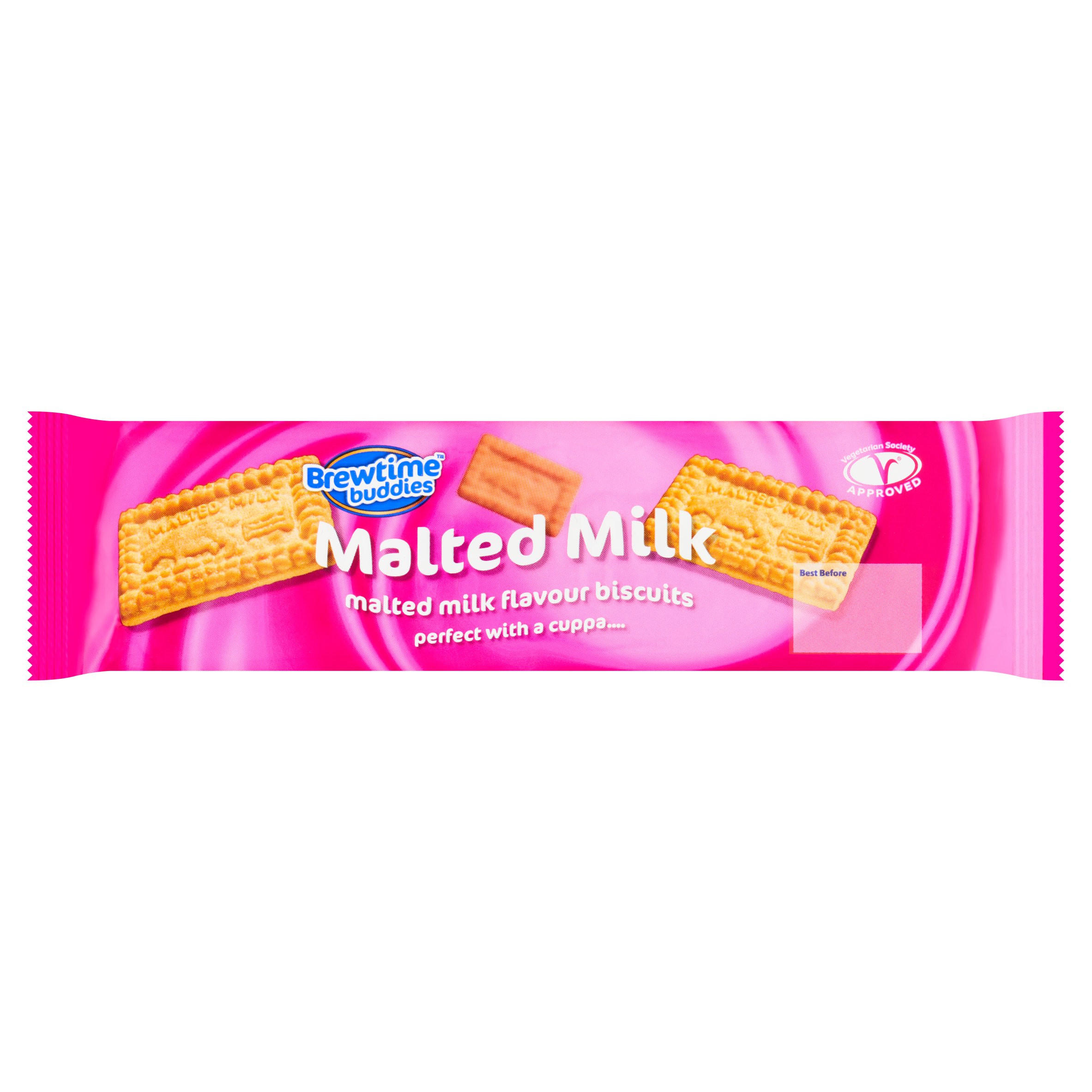Brewtime Buddies Malted Milk Flavour Biscuits 250g