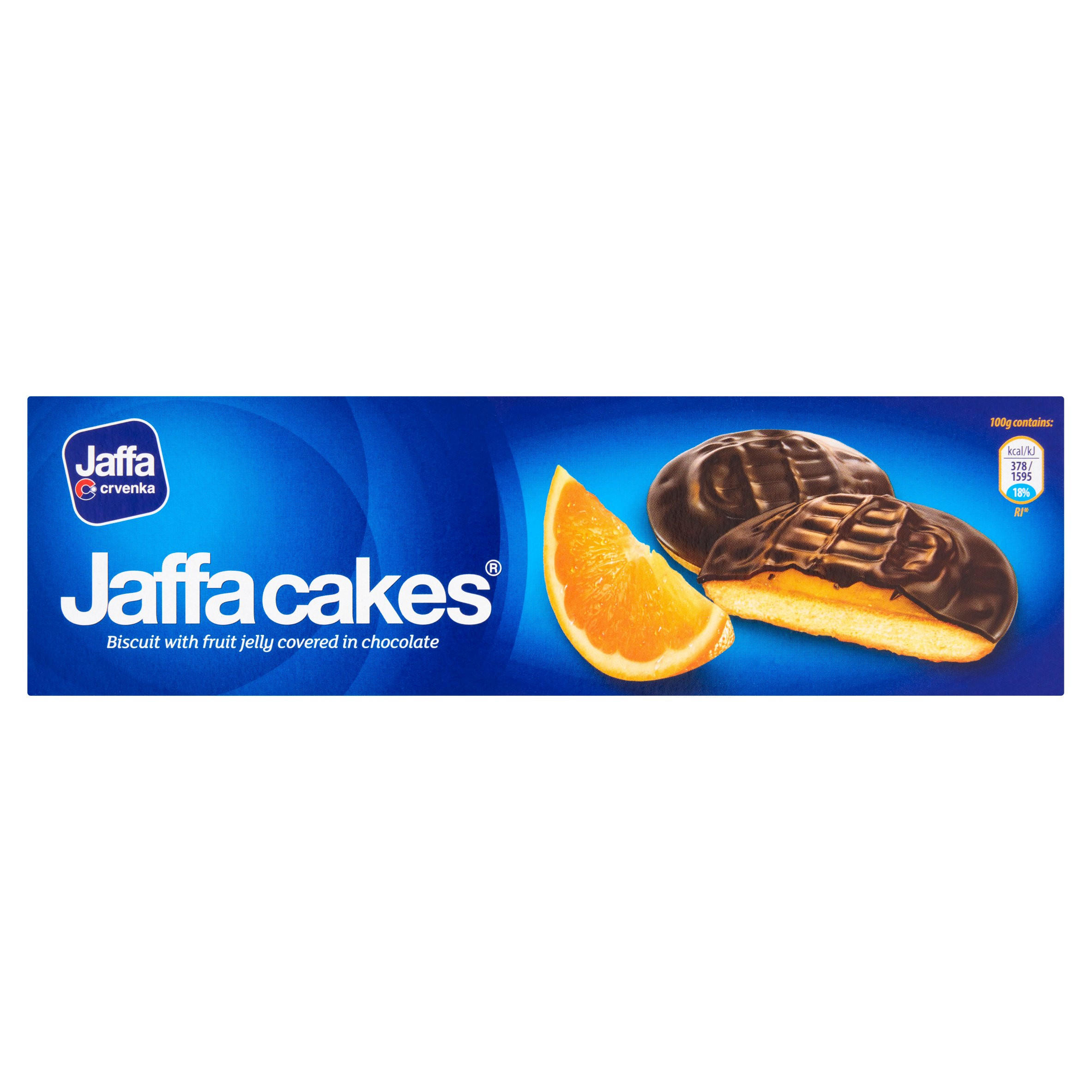 Jaffa Cakes Biscuit with Fruit Jelly Covered in Chocolate 150g