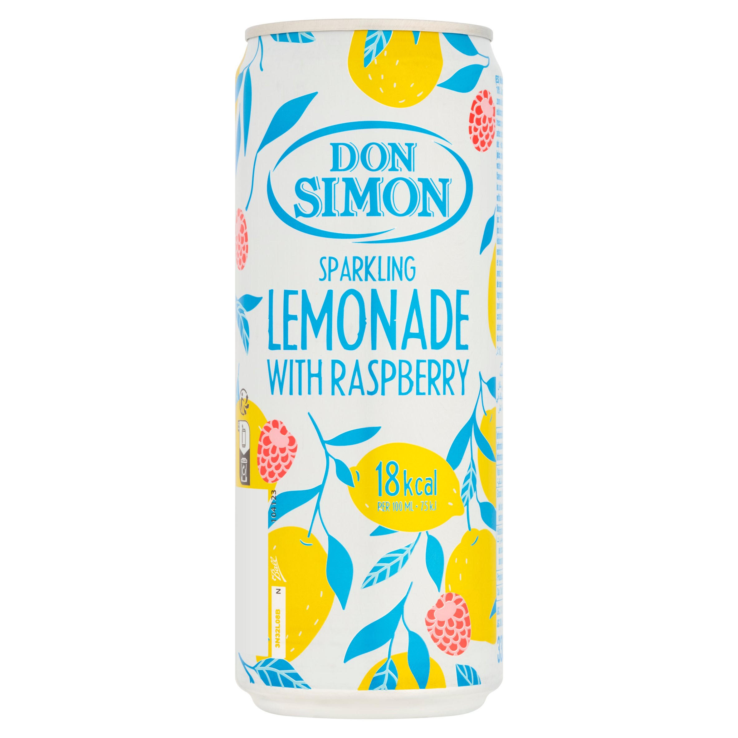 Don Simon Sparkling Lemonade with Raspberry 330ml