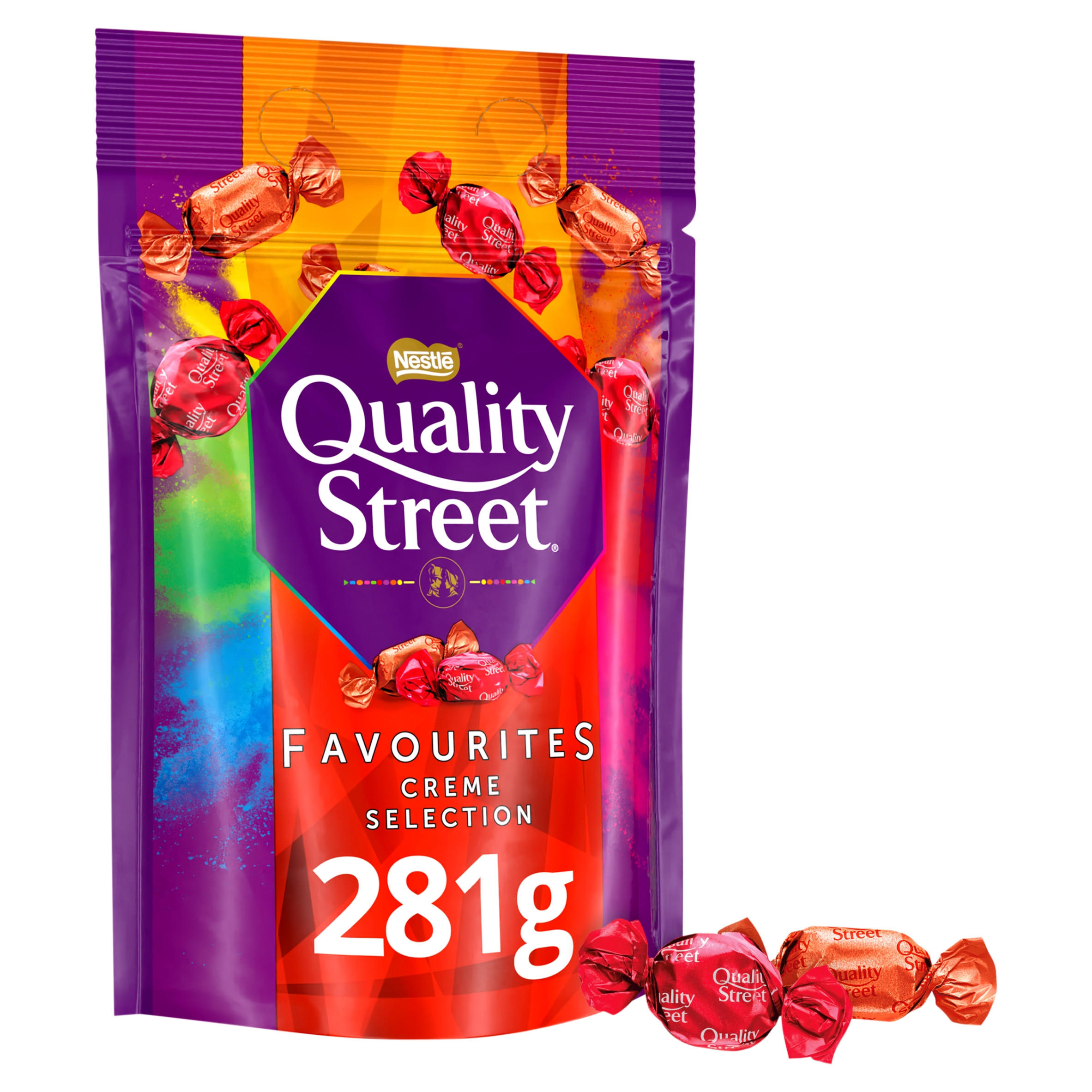 Quality Street® Cremé Selection Chocolate Bag 281g