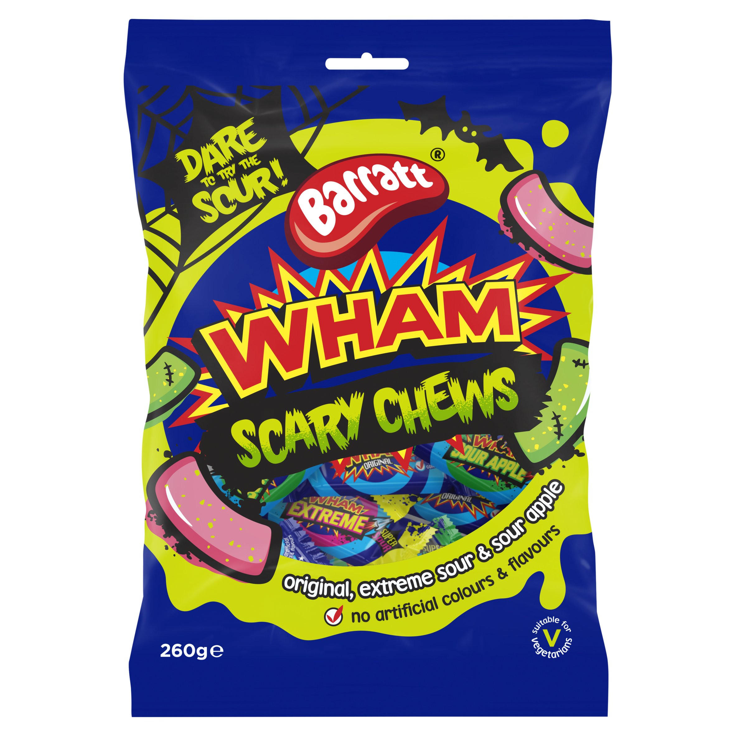 Barratt Wham Scary Chews 260g