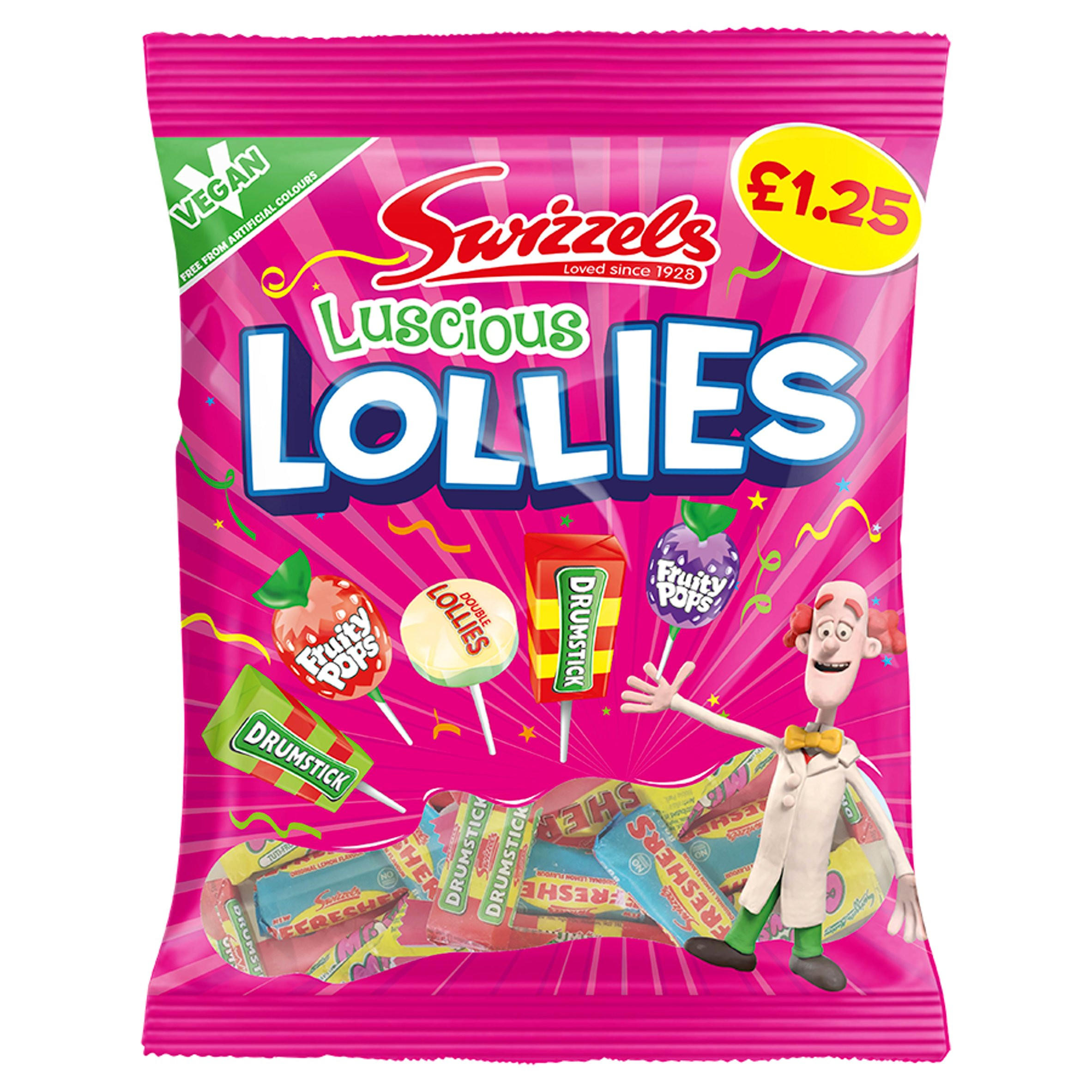 Swizzels Luscious Lollies 132g PMP