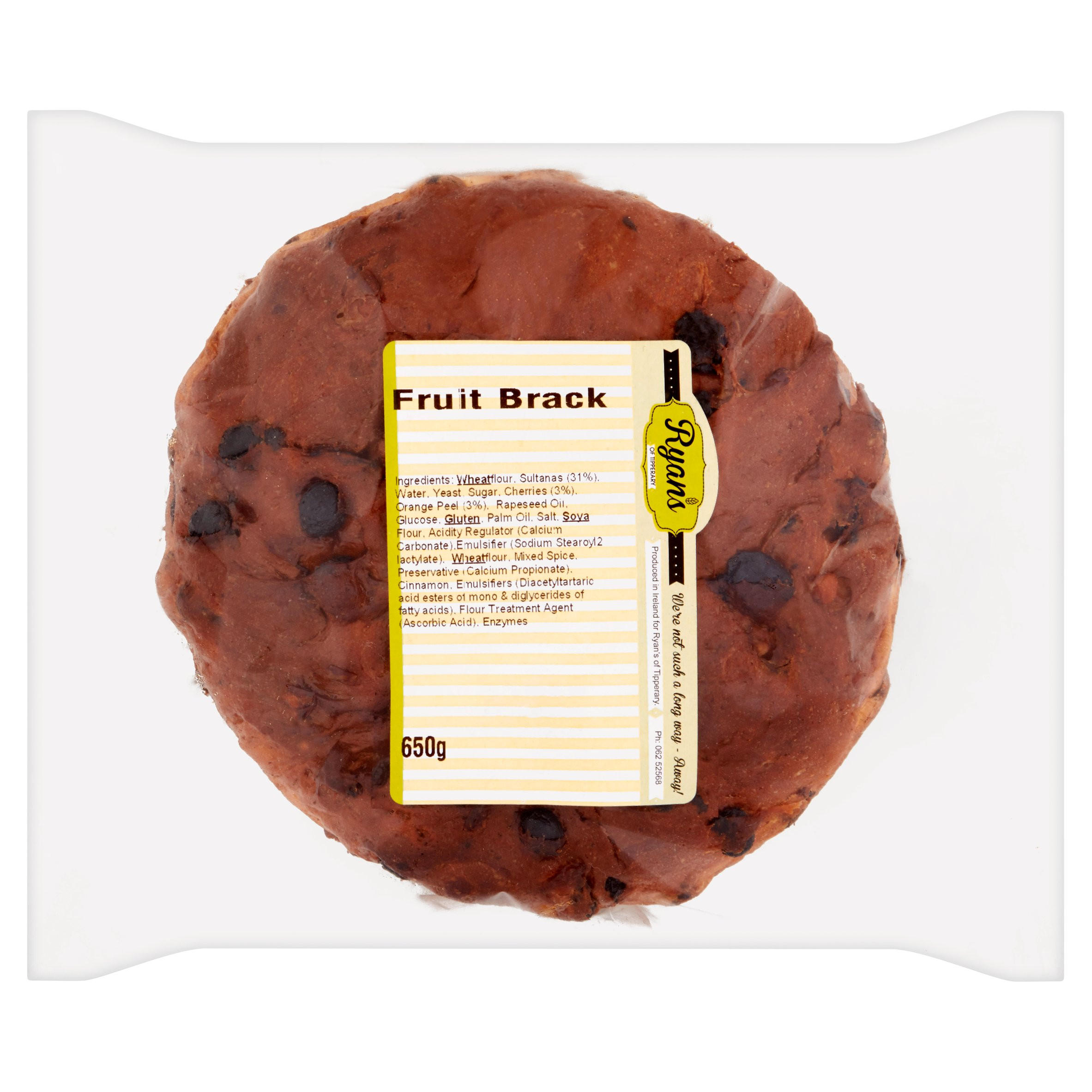 Ryan's of Tipperary Fruit Brack 650g