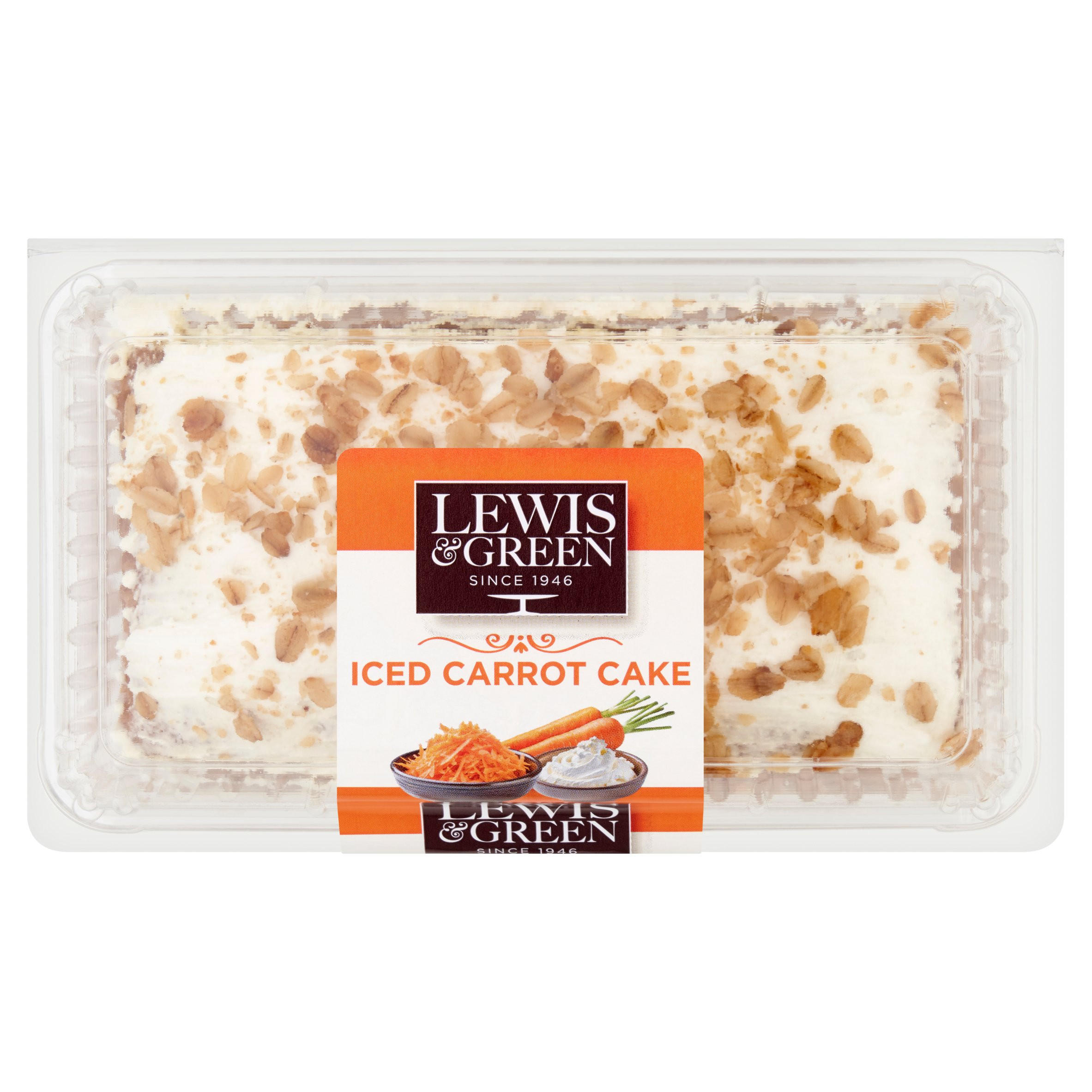 Lewis & Green Iced Carrot Cake 400g