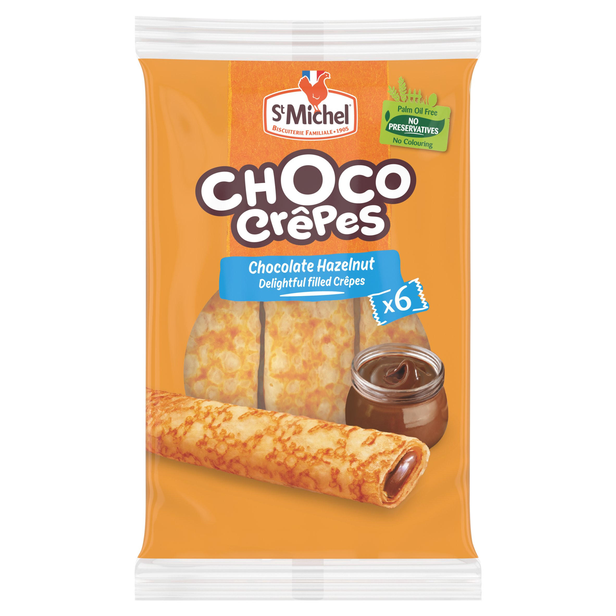 St Michel Choco Snack Crepes