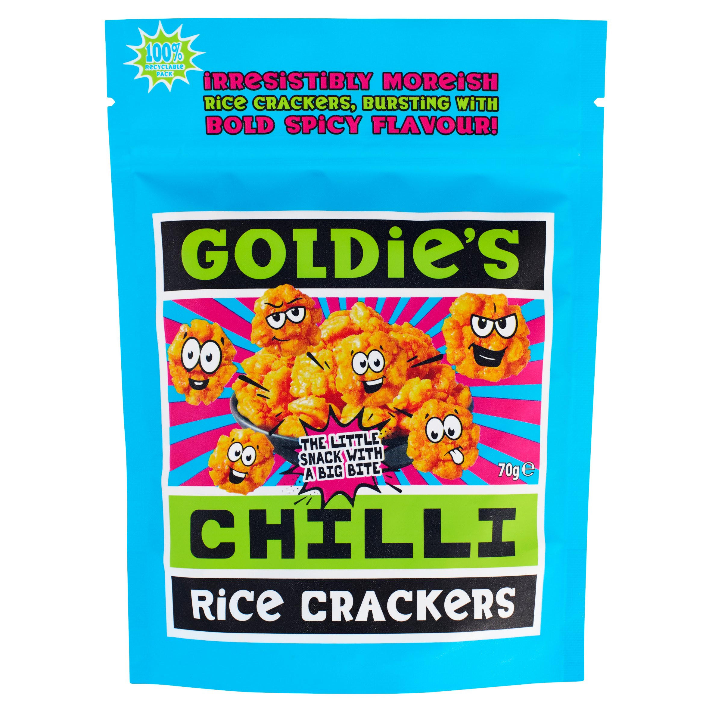 Goldie's Thai Chilli Rice Crispies 70g