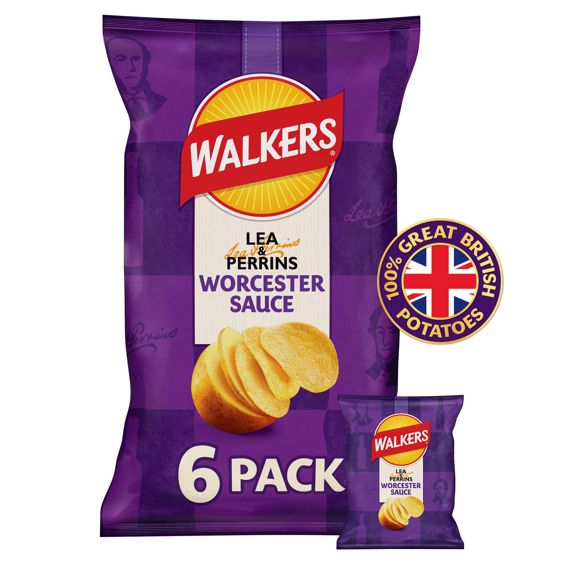 Walkers Lea & Perrins Worcester Sauce