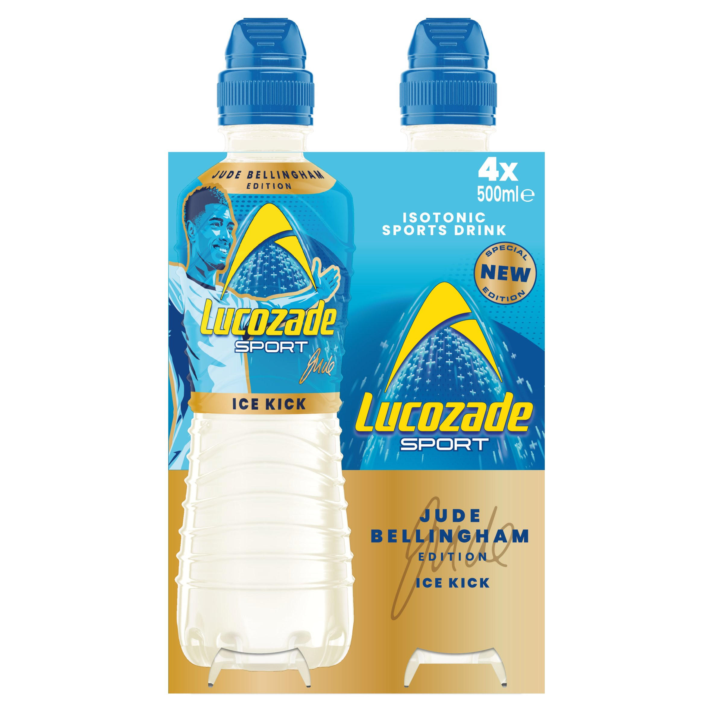 Lucozade SportDrink Ice Kick  Jude Special Edition 500ml 4x500ml