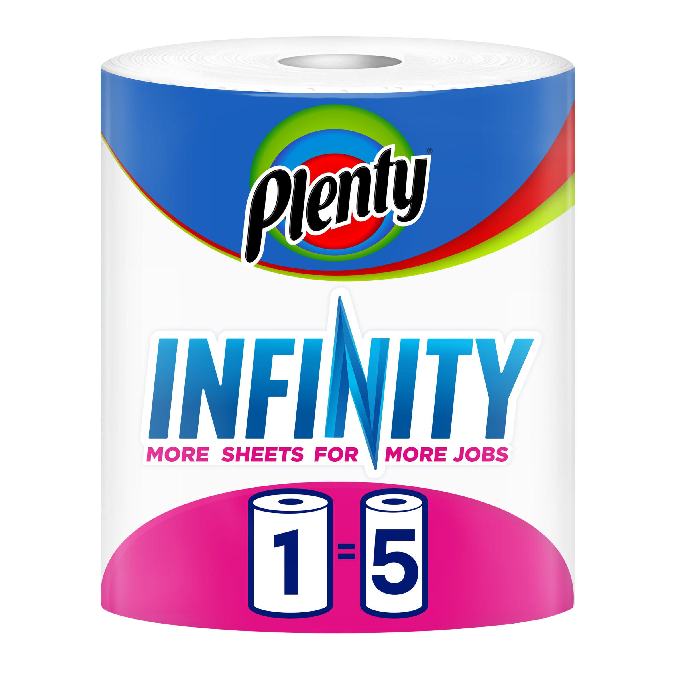 Plenty Infinity Kitchen Roll 375 Sheets