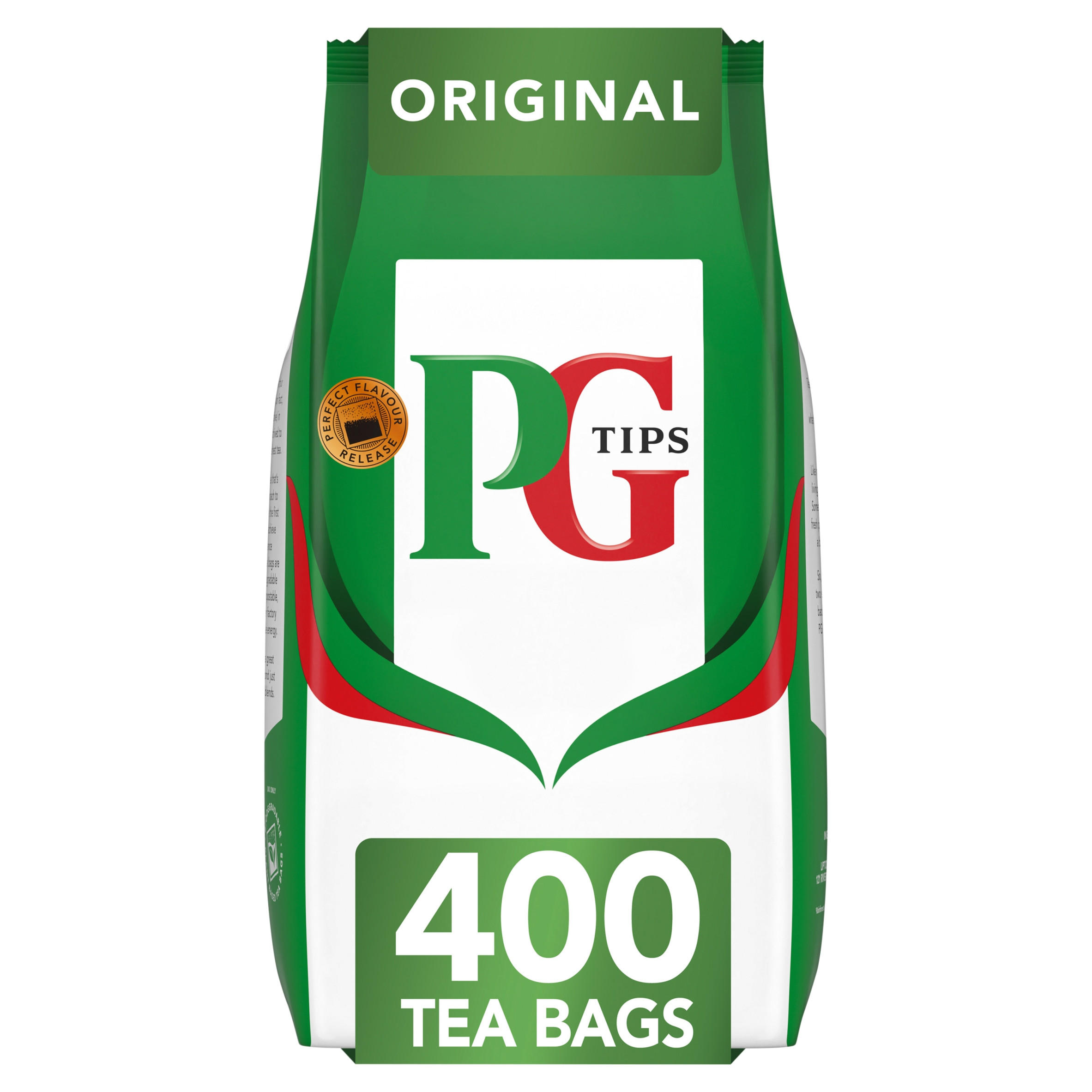 PG Tips Original 400 Tea Bags 1.16kg