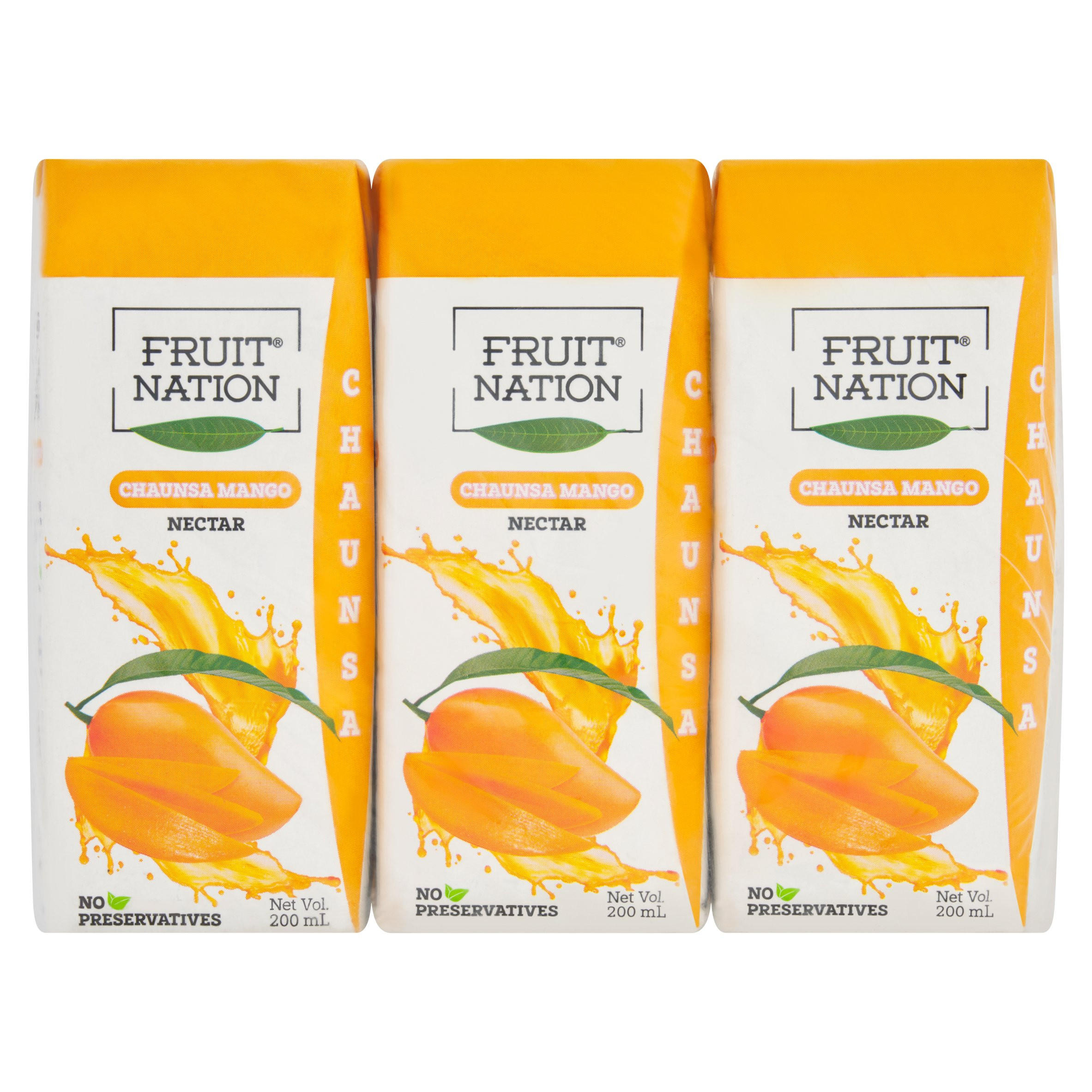 Fruit Nation Chaunsa Mango Nectar 200ml