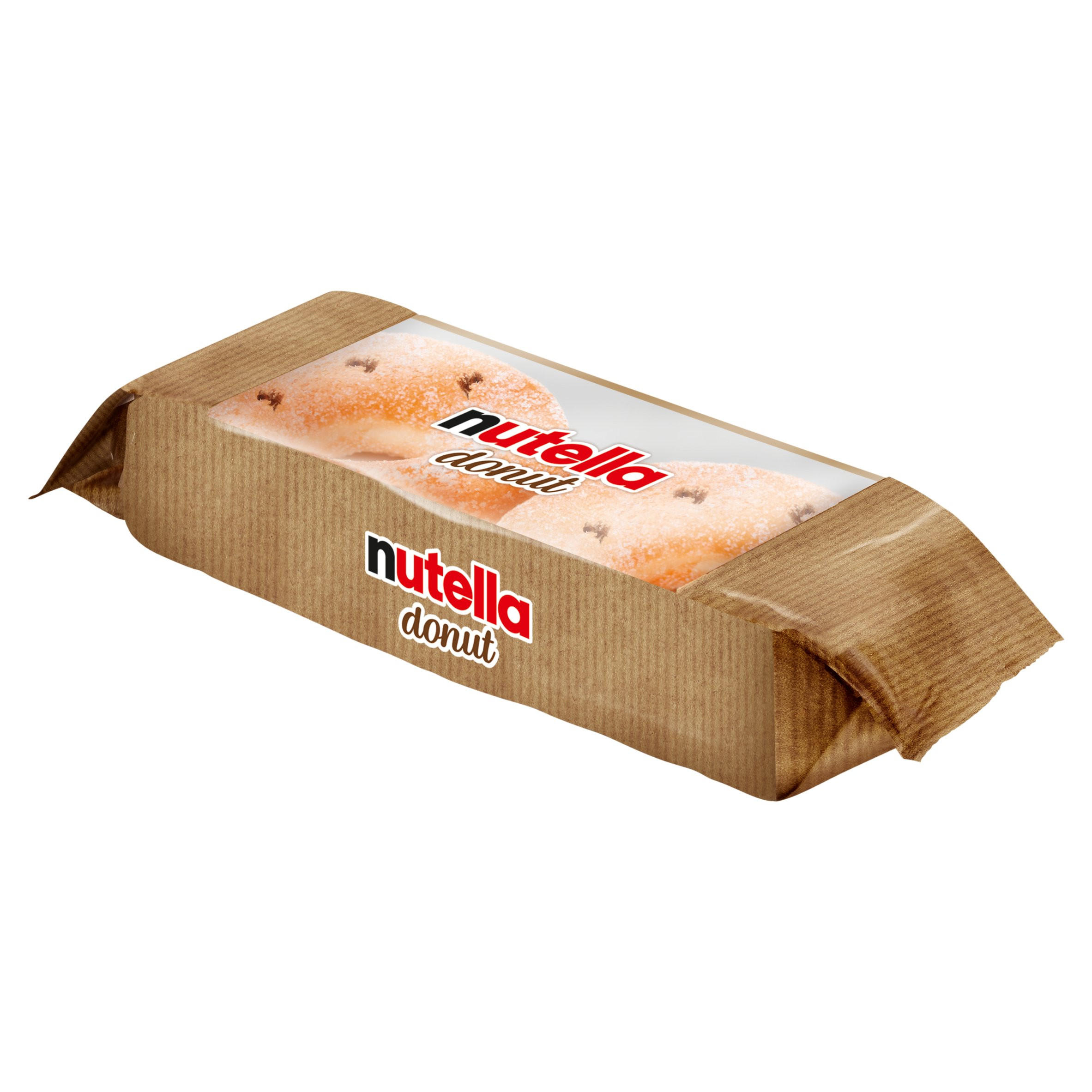 Soft donut filled with Nutella Hazelnut Spread