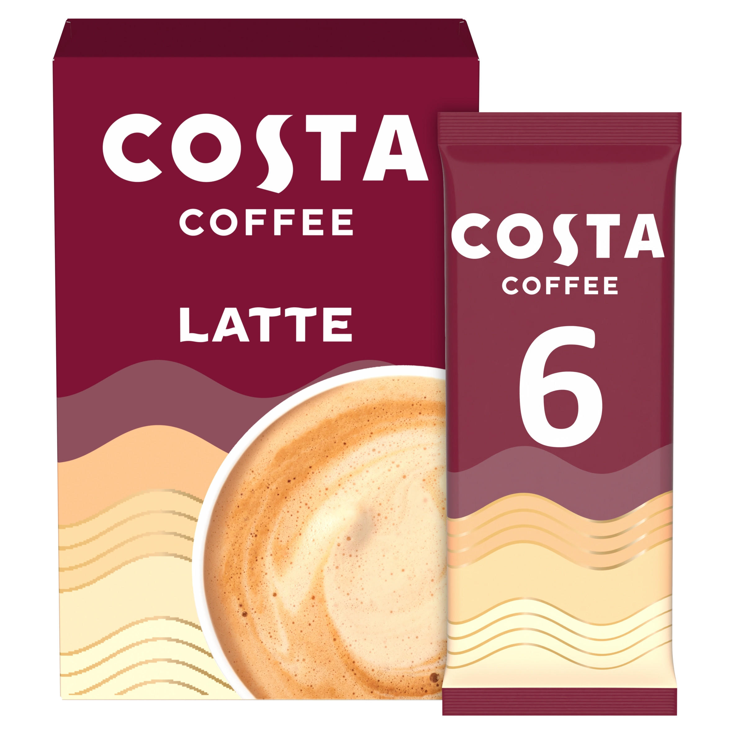 Costa Barista Creations Latte Coffee 6 x 17g (102g)