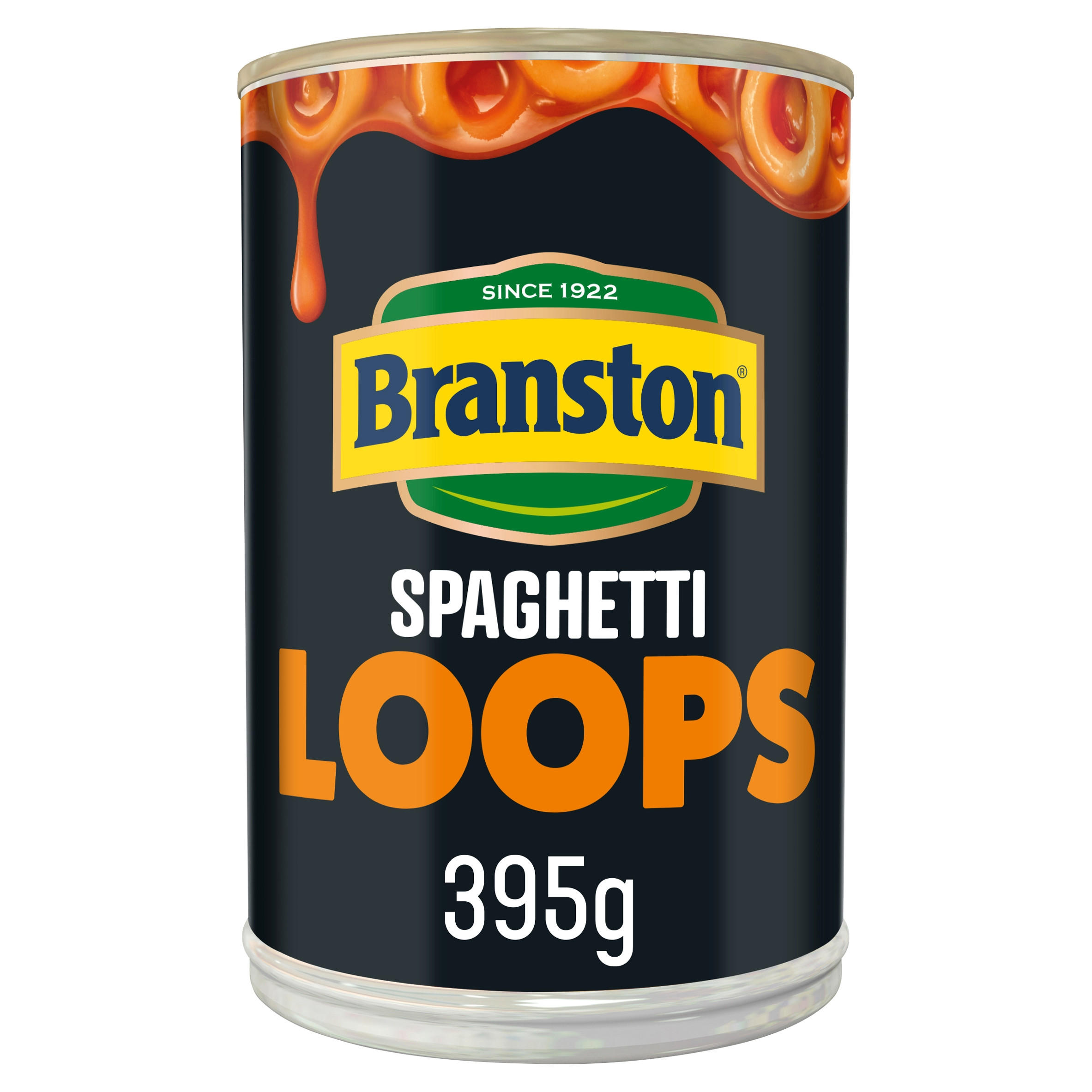 Branston Spaghetti Loops in a Rich, Thick, Tomatoey Sauce 395g