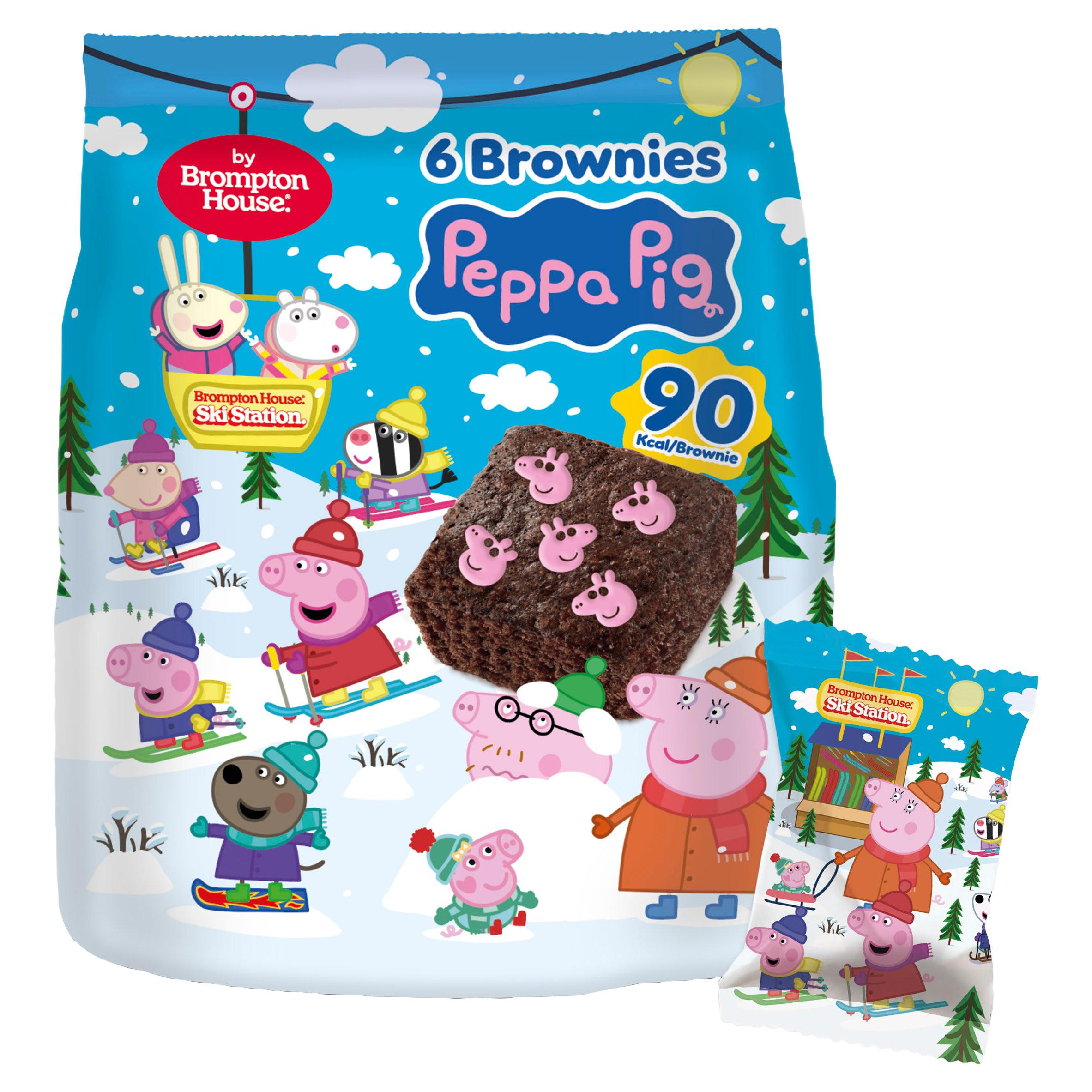 Peppa Pig Brompton House Brownies 6 x 20g (120g)